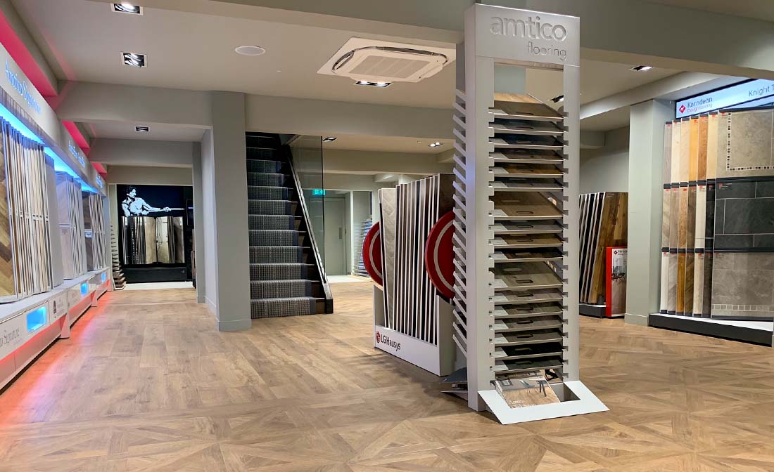 Visit our showroom - LVT