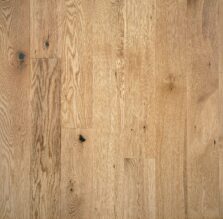 Engineered wood flooring oak rustic grade 125mm wide with smooth surface finished with lacquer in Surrey