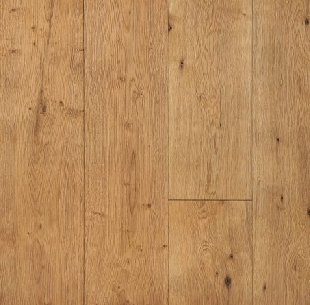 Engineered wood flooring oak rustic grade 240mm wide with natural oil finish in Surrey (now discontinued)
