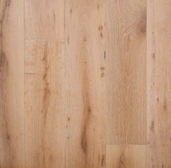 Brown grey brown engineered wood flooring 190mm wide rustic grade oak with brushed surface finished with natural white oil in Surrey