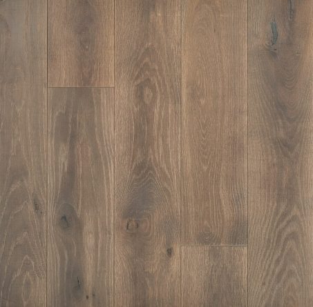 Engineered wood flooring oak country grade 190mm wide hand scraped finished with dark brown UV oil in Surrey