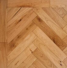 Bespoke light brown Herringbone engineered parquet wood flooring
