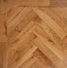 Bespoke brown Herringbone engineered parquet wood flooring