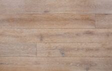 Bespoke light brown and grey engineered wood flooring in multi-width planks