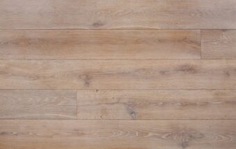 Bespoke light brown and grey engineered wood flooring in multi-width planks
