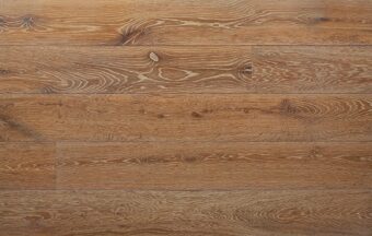 Bespoke brown and grey engineered wood flooring in multi-width planks