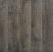 Distressed dark grey engineered oak wood flooring country grade 190mm wide with splits and character finished with natural oil in Surrey