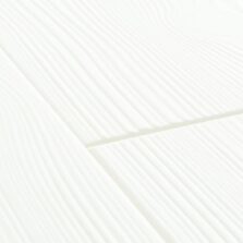 View of White Planks IM1859 laminate tile by Quick-Step