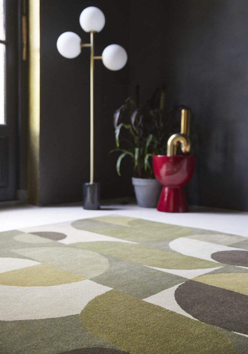 Decor Cosmo Greens 95207 rug by Brink