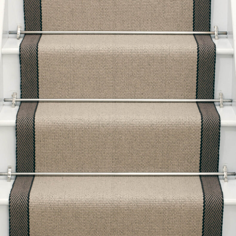 Hanover Oatmeal stair runner by Roger Oates