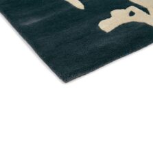 Floral 300 Charcoal 39604 rug by Florence Broadhurst