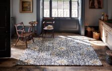 Snakeshead Indigo 127208 rug by Morris