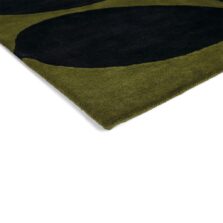 Stem Black 59803 rug by Orla Kiely