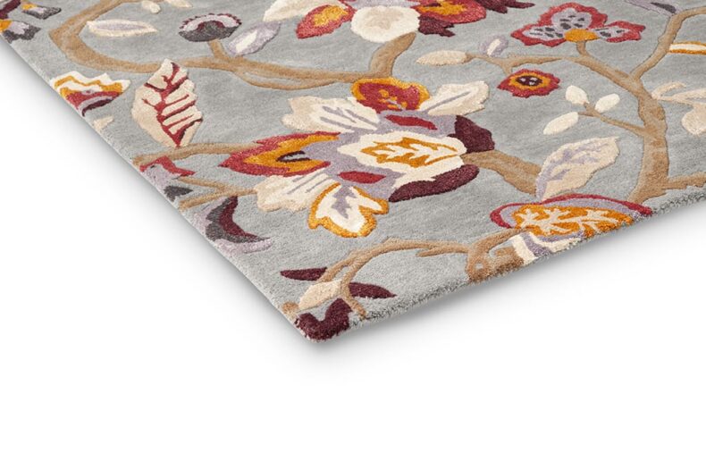 Amanpuri Grey Plum 145104 rug by Sanderson