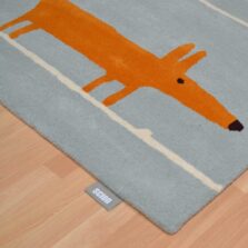 Mr Fox Aqua 25308 rug by Scion