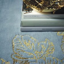 Tonquin Blue 37008 rug by Wedgwood