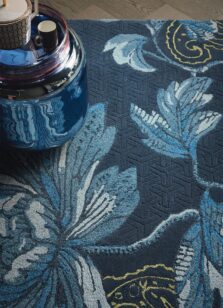 Fabled Floral Navy 37508 rug by Wedgwood