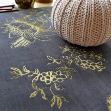 Tonquin Charcoal 37005 rug by Wedgwood