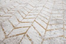 Mad Men Collection Jacobs Ladder Central Yellow 8928 rug by Louis De Poortere