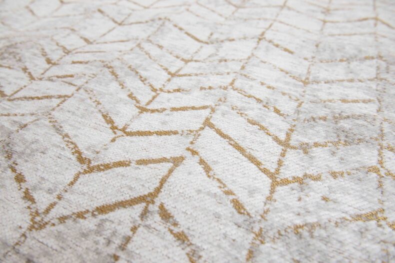 Mad Men Collection Jacobs Ladder Central Yellow 8928 rug by Louis De Poortere