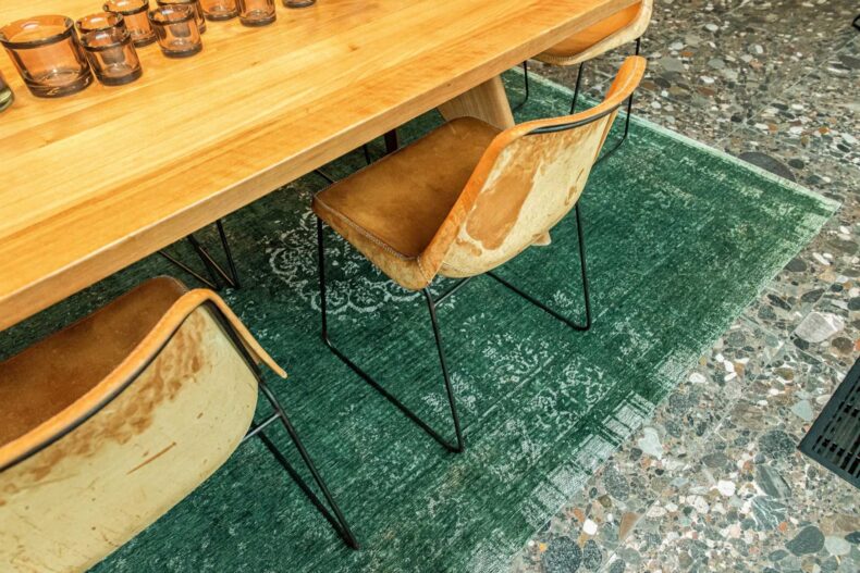 Fading World Collection Medallion Majestic Forest 9146 rug by Louis De Poortere
