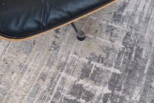 Atlantic Collection Streaks Coney Grey 8716 rug by Louis De Poortere