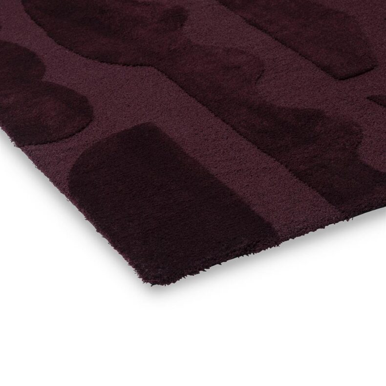 Mural Burgundy 121100 rug by Brink