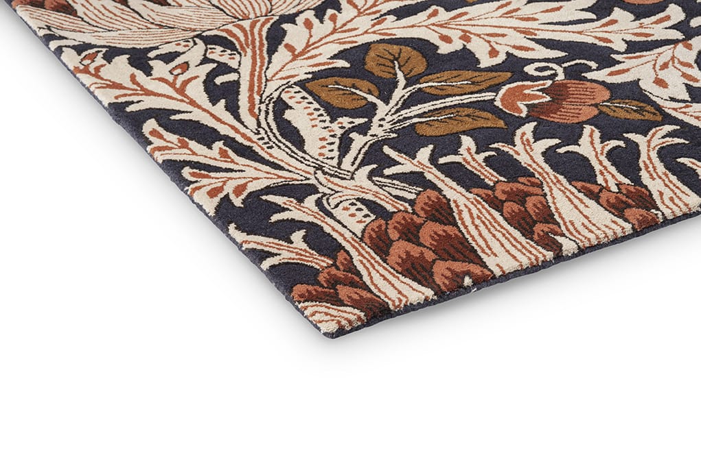 Artichoke Amber Charcoal 127103 rug by Morris