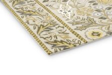 Wilhelmina Linen Mustard 127401 rug by Morris