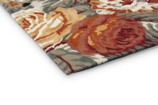 Stapleton Park Navy Burnt Orange 45318 rug by Sanderson