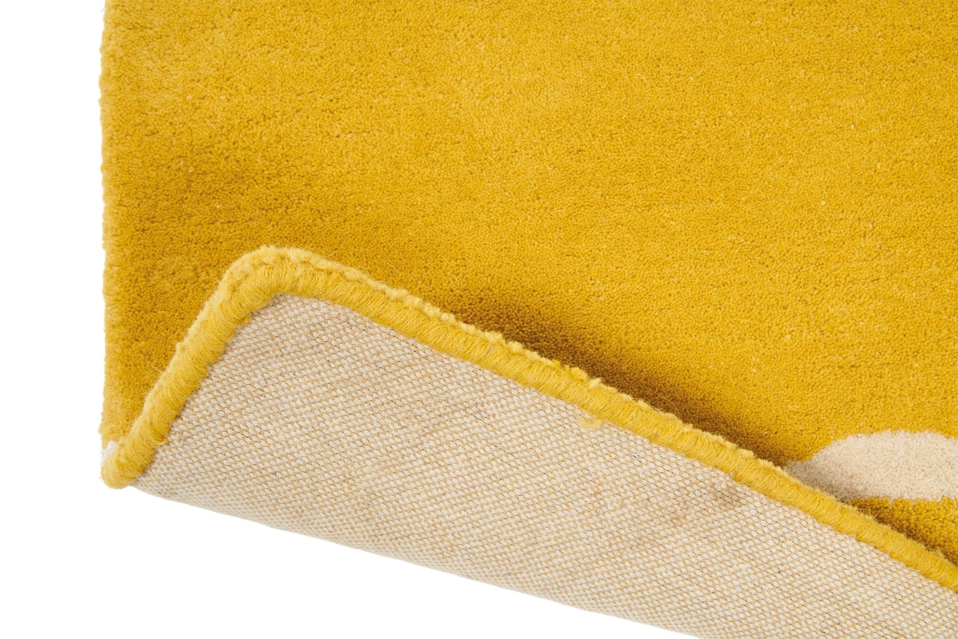 Mr Fox Mustard 25306 rug by Scion