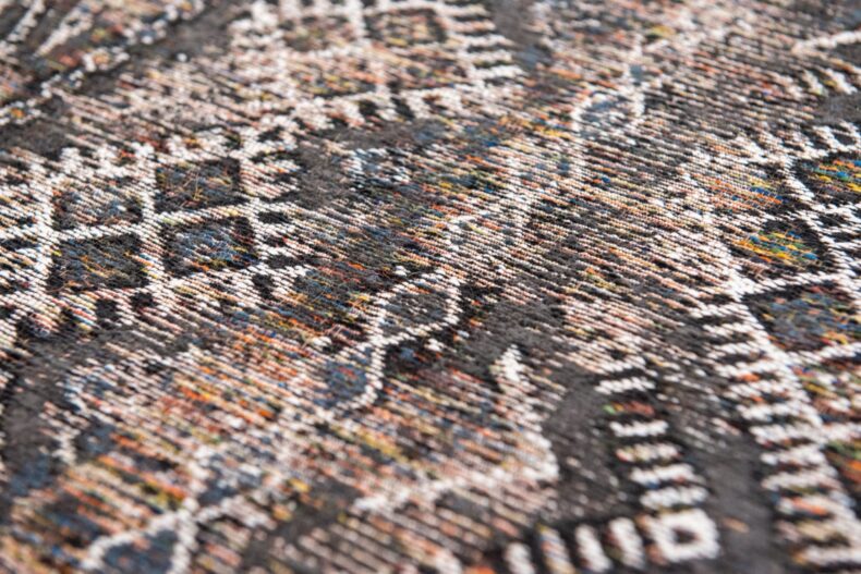 Antiquarian Collection Kilim Black Rabat 9113 rug by Louis De Poortere