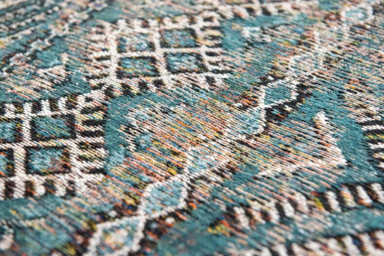 Antiquarian Collection Kilim Zemmuri Blue 9110 rug by Louis De Poortere