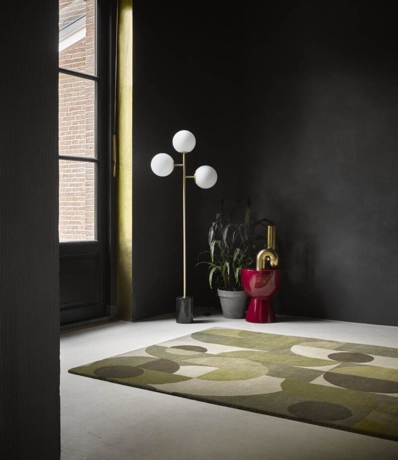 Decor Cosmo Greens 95207 rug by Brink