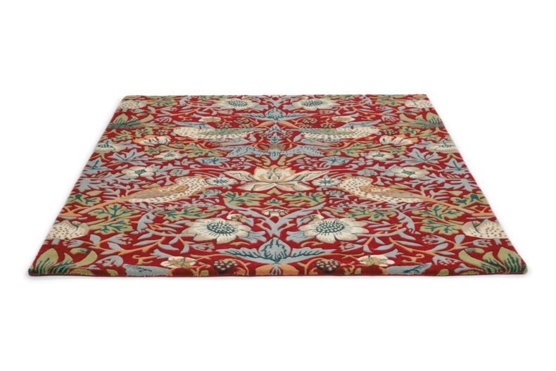 Strawberry Thief Crimson 27700 rug by Morris