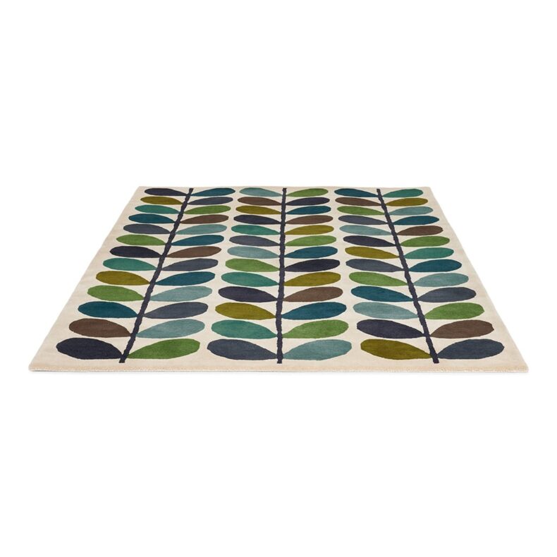 Multi Stem Kingfisher 59507 rug by Orla Kiely