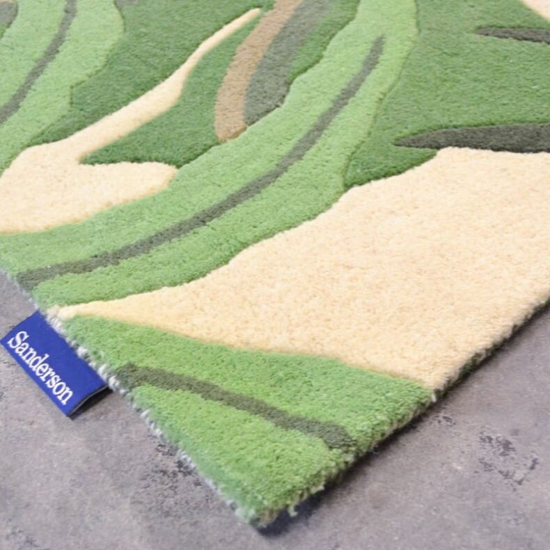 Manila Green 46407 rug by Sanderson