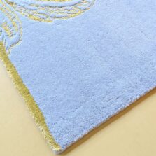 Tonquin Blue 37008 rug by Wedgwood