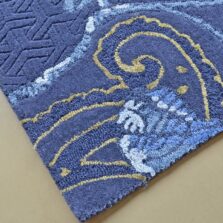 Fabled Floral Navy 37508 rug by Wedgwood