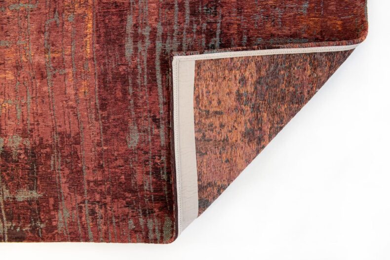 Atlantic Collection Streaks Nassau Red 9125 rug by Louis De Poortere