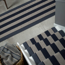 Fitzroy Midnight stair runner by Roger Oates