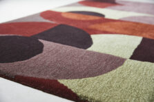 Decor Red Pale Green 95203 rug by Brink