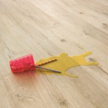 View of Classic Oak Beige IM1847 laminate tile by Quick-Step