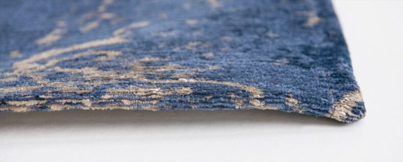 Mad Men Collection Cracks Abyss Blue 8629 rug by Louis De Poortere
