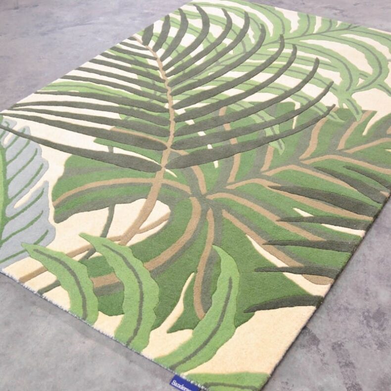 Manila Green 46407 rug by Sanderson