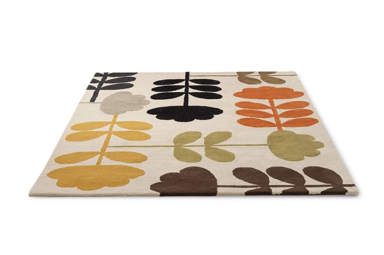 Cut Stem Multi 61405 rug by Orla Kiely