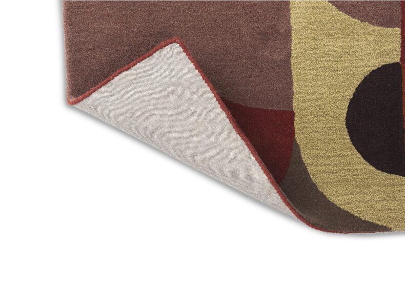 Decor Red Pale Green 95203 rug by Brink