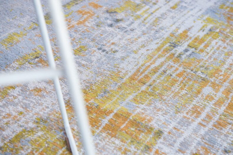 Atlantic Collection Streaks Sea Bright Sunny 8715 rug by Louis De Poortere
