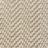 Chalk Flatweave Classic Herringbone carpet by Fibre