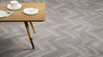 The Parquet Small design of Alpine Oak luxury vinyl tile by Amtico